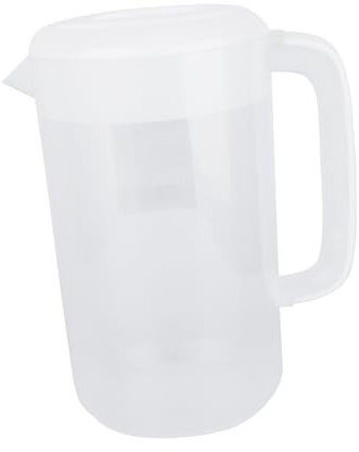 Alipis Home Pitcher Cold Water Pitcher Lid for Large Water Bottle Use in Home Store Markings for Cold Drinks Preparation