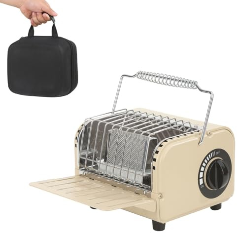 Flaroey Zelt-Heizofen Tragbarer Outdoor-Heizofen Outdoor-Campingofen Multifunktionaler Zeltofen für Camping, Wandern und Outdoor-Abenteuer