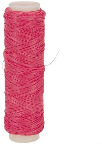 Emiif 100m Strong Elastic Nylon Fishing Thread Spool for Securing Sea Bait to Hooks, Soft Lure Wire Line 0.3mm(pink)