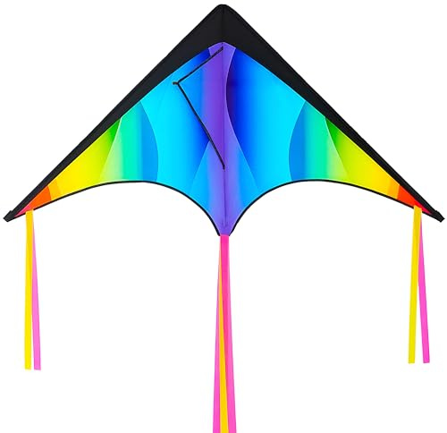 JOYIN Aquilone Grande Delta Arcobaleno Gradiente