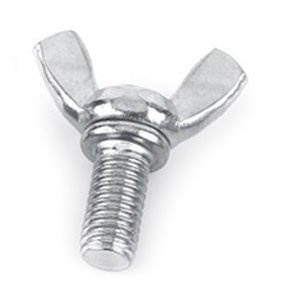 Thumb Screws Zinc Plated Butterfly Wing Screws 4mm 5mm 6mm 8mm (2, M5 x 12mm)