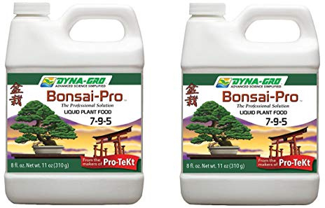Dyna-Gro BON-008 Bonsai-Pro Liquid Plant Food, White, 8 oz. (2-(Pack))