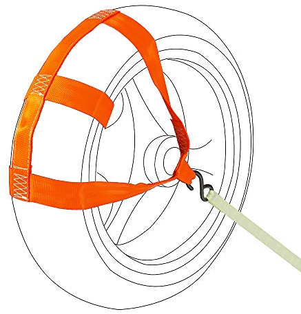 Oldbones Motorcycle Rear Wheel Tie Down Straps Motorbike Tie down Straps Rear Wheel for Motorcycle Transport Bar Tie Down Strap in Orange