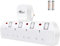 Hulker 4-Way UK Plug Switched Socket - Turn 1 into 4, Power Extension Adapter