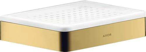 hansgrohe AXOR Universal Accessories Seifenschale/Ablage, 42803990, Farbe: Polished Gold Optic