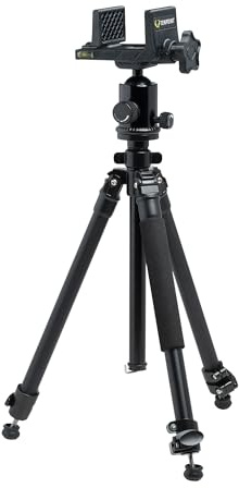 TenPoint Axis Tripod - Estabilidad de Disparo específicamente diseñado para Caza a ciegas, se extiende de 25 a 40 Pulgadas, diseño Ligero y Compacto, Incluye Dos Niveles Integrados y Bolsa de