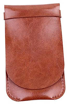 AUTSUPPL 1st Läderpenna Fodral Handgjort Vintage Multi Penne Fodral Skyddande Sleeve För Pennor Förvaring För Hem Kontor Och Skola Kaffe