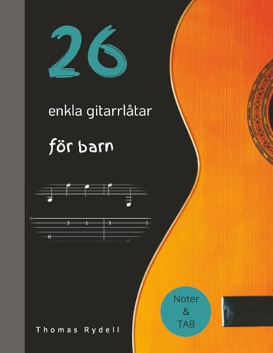 26 enkla gitarrlåtar för barn