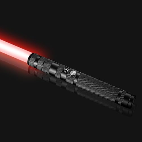 StimuVariety Spade Laser per Adulti Bambino dagli 8+ Anni, Metallo Nero da Duello Pesante con Illuminazione Cool Giocattoli per Ragazzo, 16 Colori 5 modalità Regali Natale per Adolescente agazzo 2025