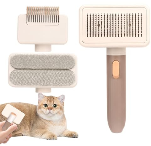 Brosse de toilettage pour chat | Outil de massage pour animaux de