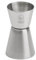 Leopold Vienna LV00830 Jigger 20/40ml, matt, Inoxidable, Silver