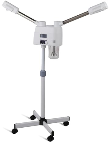 Karlhome Professional Facial Steamer, Hot and Cold Mist, Adjustable Height