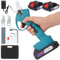 Electric Pruning Shears,Cordless Electric Scissors with 2Pcs 21V 2000mAh Rechargeable Batteries, Brushless Motor, 33mm Cutting Diameter Portable Secateurs for Garden Orchards to Pruning Branches