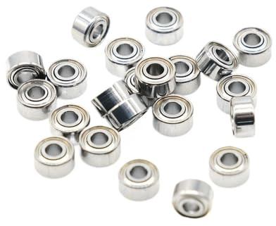 NZNHGHPNTT MR52 ZZ ABEC-7 (10PCS) 2X5X2,5mm Spårkullager i stål Kullager med MR52ZZ