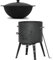 Uchag Ø44 Uchag Poêle de camping en acier 2 mm 16 l Kazan Cheminée Cuisine extérieure Poêle à ragoût canon à goulasch