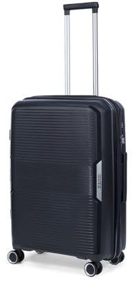 TravelZ Swinger – Maleta rígida Mediana 67 cm, 63 L con Cierre TSA - Negro