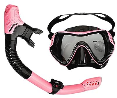 Happyyami Tauchmaske Mit Schnorchel Und Atemrohr Ergonomisches Design Für Schwimmen Und Tauchen