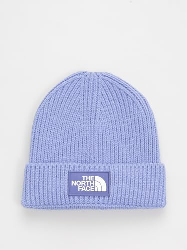 The North Face NF0A3FJX6M7 TNF Logo Box Cuffed Beanie Hat Herren Virtual Blue-Indigo Plu Größe OS