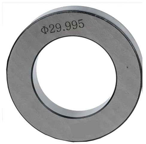 DAISHUJIE medidor de Anillo Calibre de calibración de diámetro Interior de 20/30 mm Calibre de Anillo de Ajuste de 0,001 mm Calibre de Anillo Liso(19.995mm)