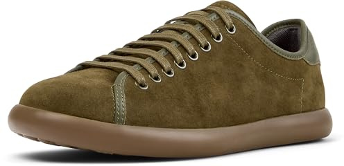 Camper Zapatilla Deportiva Pelotas Soller para Hombre, Talla Mediana, Color Verde 45 EU