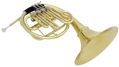 Waldhorn Anfängerinstrument Flaches Vierstimmiges Waldhorn In B Blech Professionelles Musikinstrument Für Anfänger