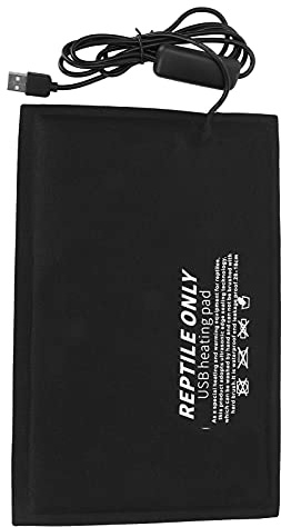 RASTKY Tapis Chauffant pour Reptiles, Contrôle de la Température, Résistant à l'humidité, sous Le Réservoir, Coussin Chauffant pour Fournitures de Réservoir de Reptiles (Grand contrôle de