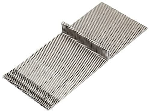 Agatige Strickmaschinen Nadeln Set, Stahl Strickmaschinennadel, Strickmaschinen-Nadeln Set, 50 Stücke Stricknadeln Für Strickmaschine SK218 SK280 SK580 SK840 SK325 SK360 SK260