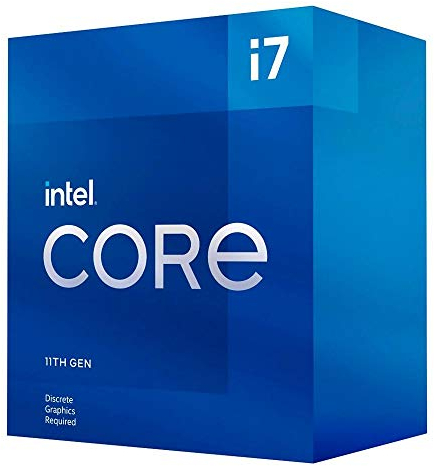 Intel® Core™ i7-11700F Desktop Processor 8 Cores up to 4.9 GHz LGA1200 (Intel® 500 Series & select 400 Series chipset) 65W
