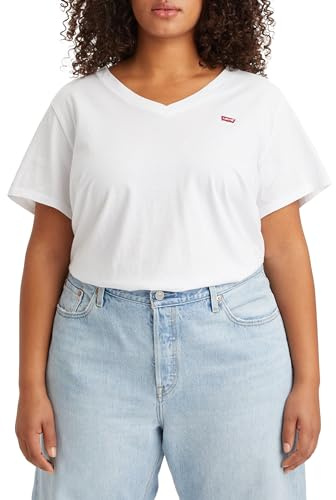 Levi'S Plus Size V-Neck tee Camiseta Mujer