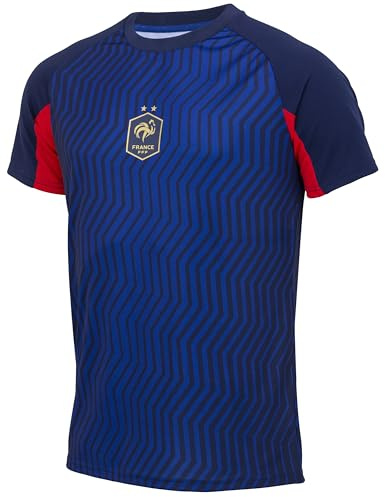 FFF Officiell kollektionströja det franska fotbollslaget, Färg: blå, XL
