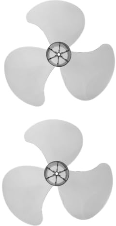 Artibetter 2pièces Pales De Ventilateur Électrique Universelles Plastique Accessoires De Remplacement Pour Ventilateurs Sur Pied Avec Design Transparent Et Résistant
