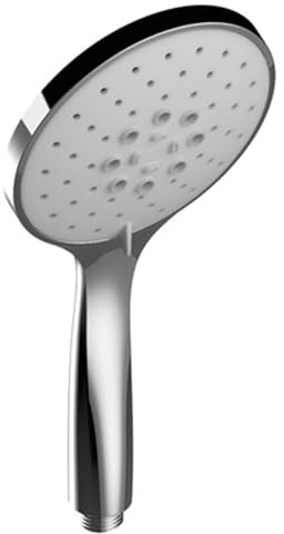 KEUCO Handbrause, mit 3-Strahlarten, 7l./min Mengenregler, hochglanz-verchromt, für Badezimmer, Dusche, Edition 400