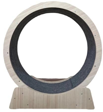 YGDYFDC Cat Wheel Laufband for Katzen, leises Rollen, Katzentraining, Fitness-Artefakt, Haustier-Laufband, Laufband for Katzen, Klettergerüst, Läufer, Katzenspielzeug Katzenlaufrad(110cm)