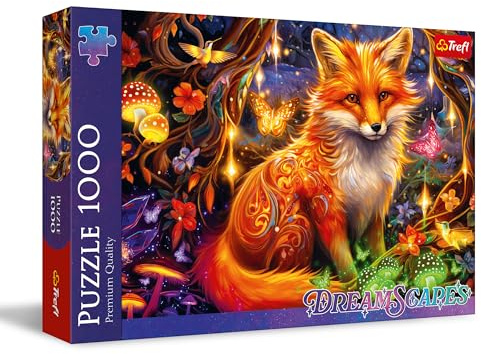 Trefl - Puzzle 1000 Teile, DreamScapes: Der märchenhafte Fuchs