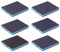 APOMOONS 6 Esponjas,80/120/180/220/280/320 Esponja para Metal, Madera Y Pared Esponja Lijas Reutilizables