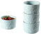 Ramekins à Crème Brûlée, Moules à Soufflé - 300ML, Ramequin Creme Brulee pour Muffin et Gâteau de 4 Pcs, Ramequin Four à Crème, Sauce, Fruit
