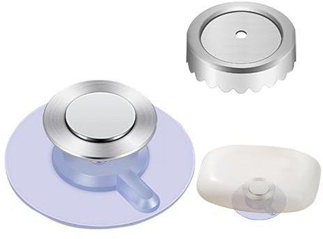 Portasapone magnetico, gancio per doccia in acciaio inossidabile, supporto da parete antiruggine, organizer per sapone, accessorio per bagno e WC, design robusto e solido