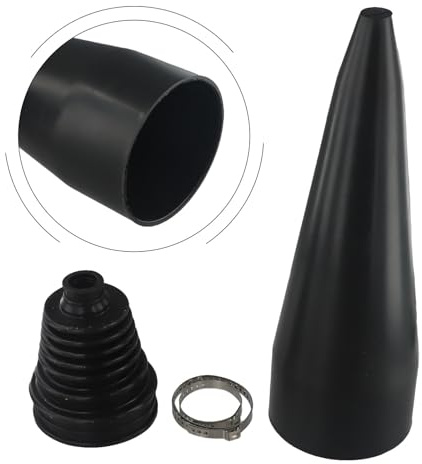 Kit de coffre en néoprène pour arbre de transmission avec cône, convient pour voitures et camionnettes, pas de graisse nécessaire pour le montage