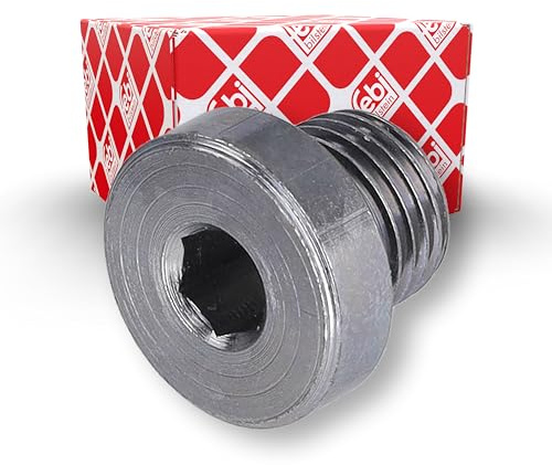 febi bilstein 100547 Oil Drain Plug with seal ring, 1 unit