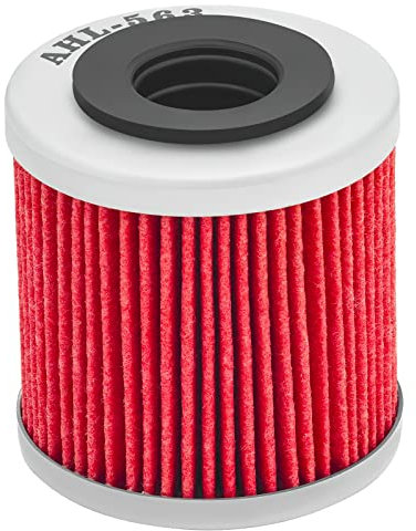 AHL Motocicleta Filtro de Aceite 1 pieza Oil Filter para Aprilia Rs4 125 124 2011-2017/Aprilia Tuono 125 125 2017/Derbi Mulhacen 4T 125 2007-2013/Derbi Terra Adventure 4t 125 2007-2013