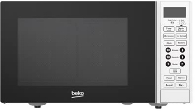 Beko forno a Microonde MGF23330W, 23 L, Digitale, Funzione Grill, Bianco