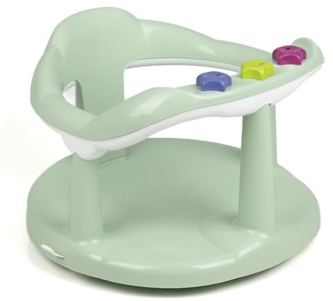 THERMOBABY - Anello da bagno per Neonato Aquababy Verde Celadon - Da 7 a 16 mesi - Made in France