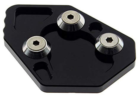 SeitenstäNder Verbreiterung Motorrad -Seitenständer Kickstand fit verwendet for BMW K1200 S K1200R 2005-2008 K1300S/R 09-16 SIDESTAND -Erweiterungsvergrößerungspad Motorrad SeitenstäNder Unterlage ( C