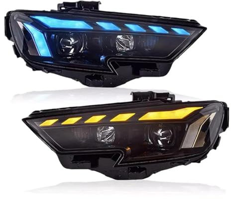 Scheinwerfer Satz passend Scheinwerfer Ersatz Für Audi Für A3 Scheinwerfer 2017 2018 2019 2020 Für A3 8V Auto Front Lichter DRL Blinker scheinwerfer Montage