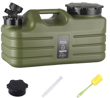 Outdoor Water Tank - Water Container with Tap, Water Tank with Spigot | 5L Water Tank Container Spigot Attached, No Leakage Large Spout Water Bucket for Beach Barbecue, Hiking, Camping