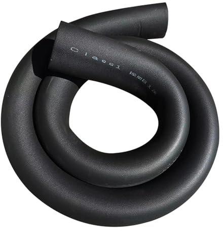 Schaumstoff-Rohrummantelung 2,0 m, Rohrummantelungsschaum, Rohrfrostschutz für Heizungs-Sanitär Innen-Außenrohr, Dicke 40,0 mm, ID 25,0-108,0 mm(60.0 mm/2.36)