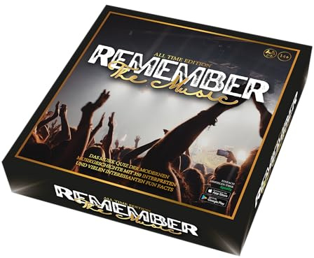 Remember The Music - De Version: Für 2-6 Spieler, Black