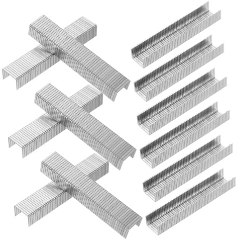 Toddmomy Agrafes De Menuiserie u Type 1008f En Acier Au Carbone Certifié Pour Agrafeuse Manuelle Robustes, Compatibles Pneumatique Travail Du Bois Et Tapisserie 1000 Pièces Usage Professionnel Solide
