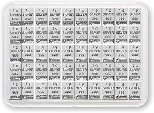 Goldschulz Silberbarren 50g 50 Gramm - Geschenk + Echtheitszertifikat