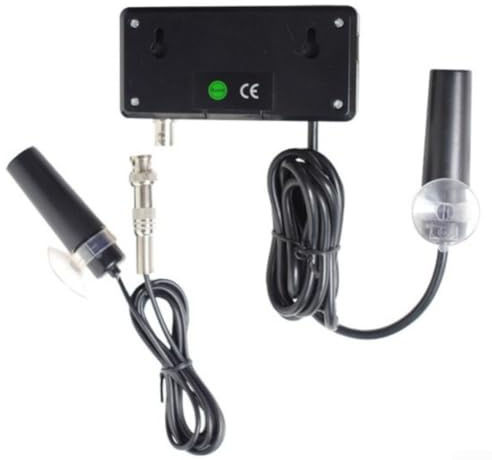 Medidor de pH montado en la pared, probador de controlador de pH de instrumentos en línea para pruebas de calidad del agua, análisis de agua de piscina de acuario